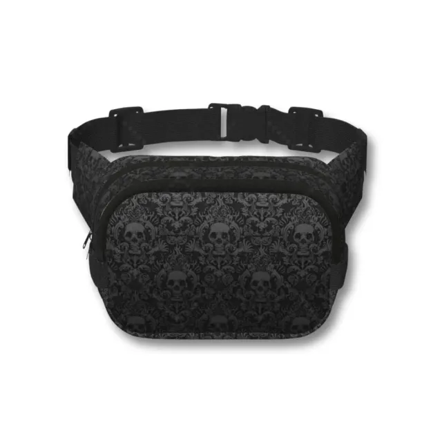 Maison Sacoches Ridan Sac Banane Tête de Mort Imperméable