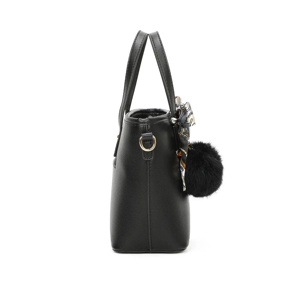 Gallantry Paris Le Amélis sac à main Noir foulard