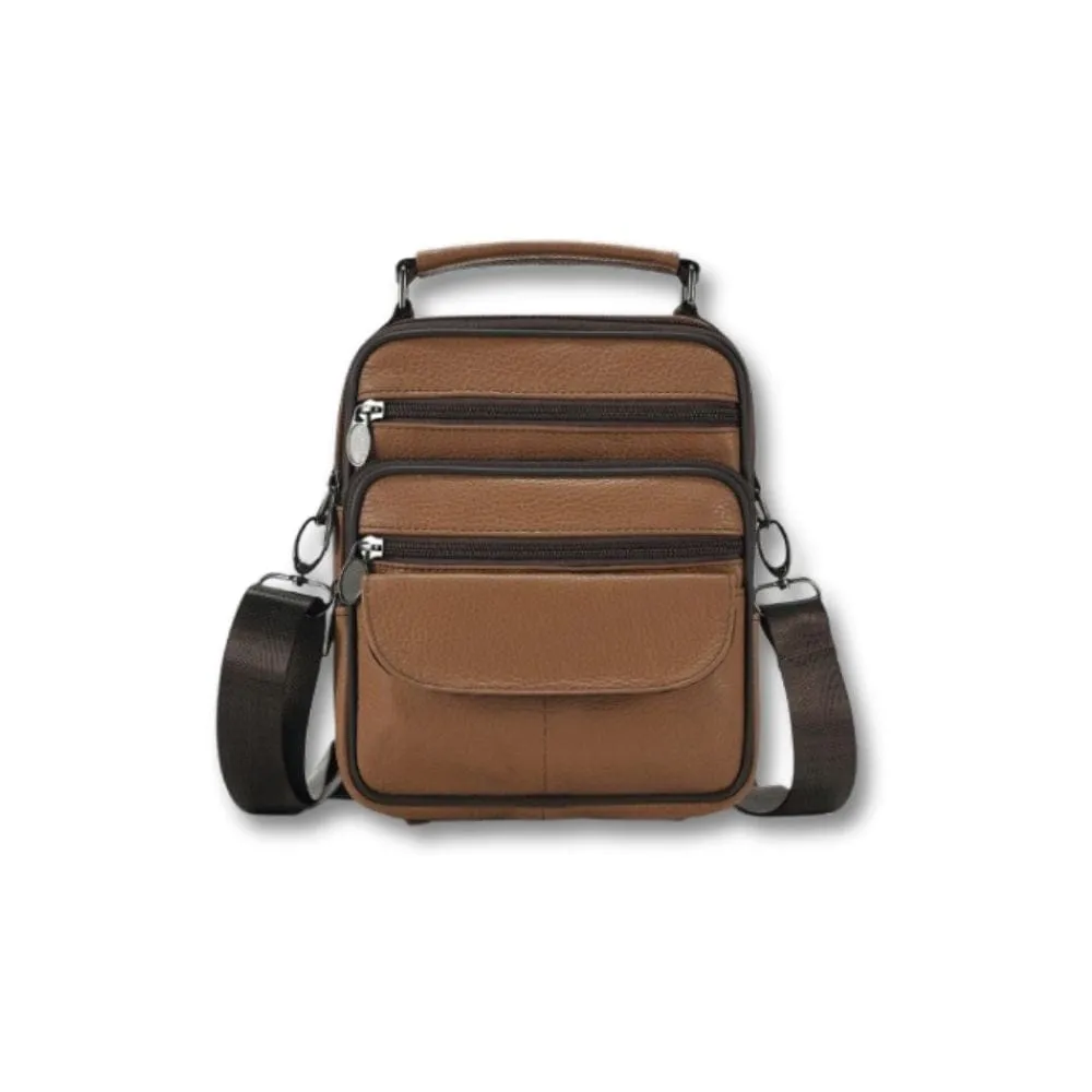 Maison Sacoches Lyos sacoche homme cuir noir