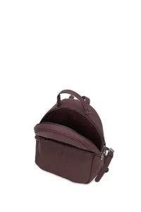 O bag Thuile sac à dos bordeaux toile