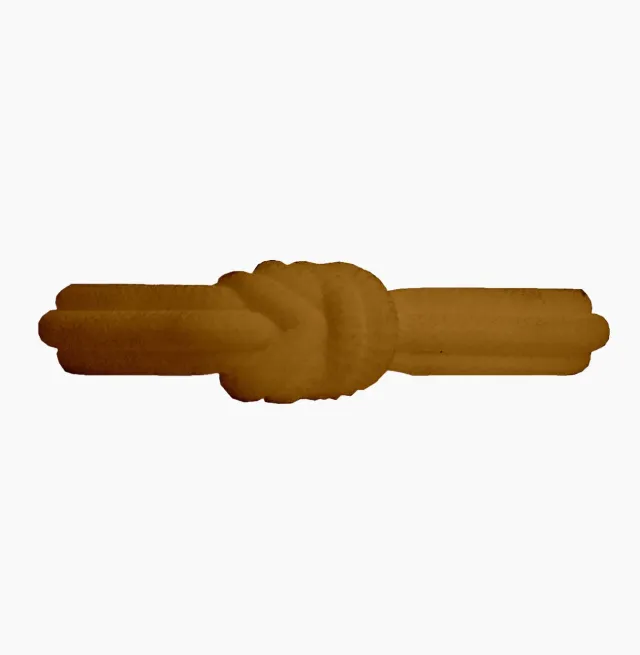 O bag Knot Single bracelet silicone narcisse L