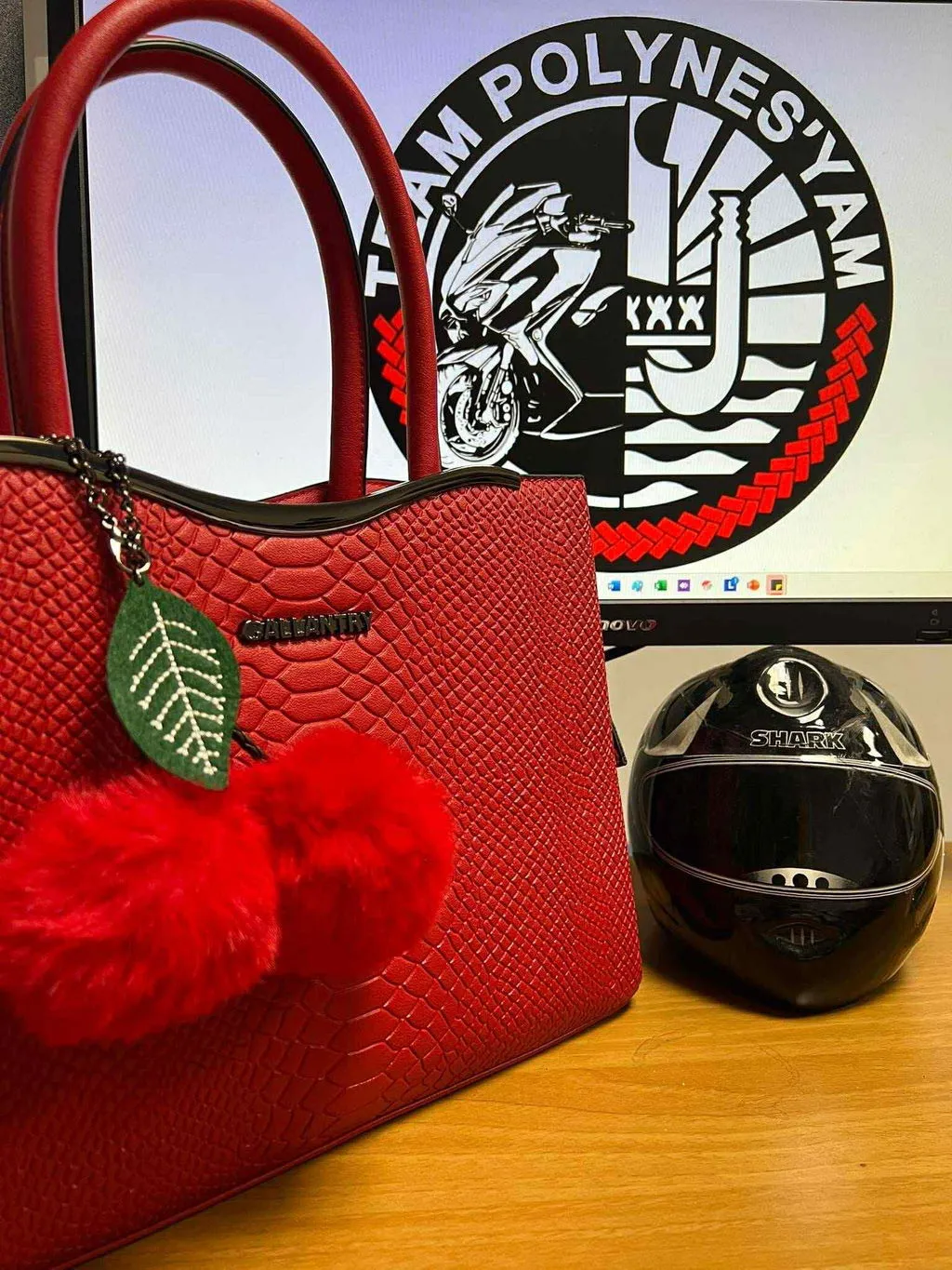 Gallantry Paris Hailey sac à main noir effet serpent