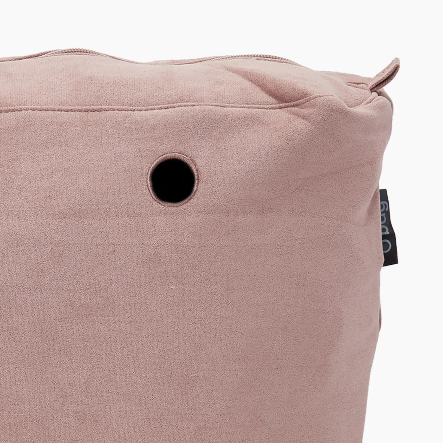 O bag sac intérieur effet suédine rose antique