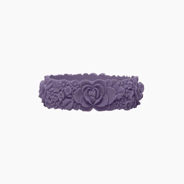 O bag O Bracelet Flower Big bracelet violet taille S