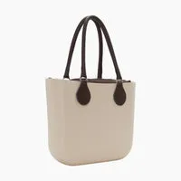 O bag Mini Midi sac sable effet suédé