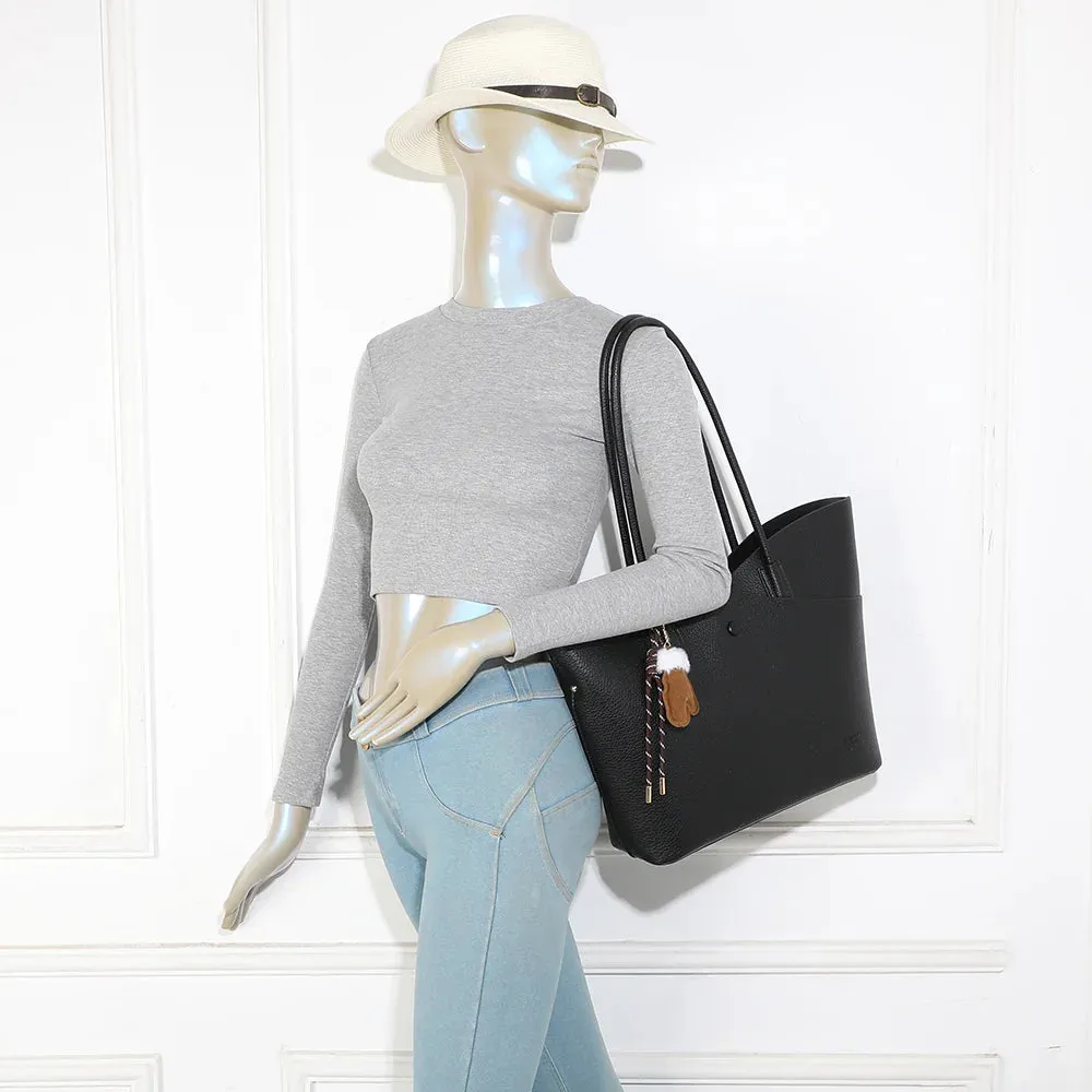 Gallantry Paris Le Hudson sac cabas coffee grainé