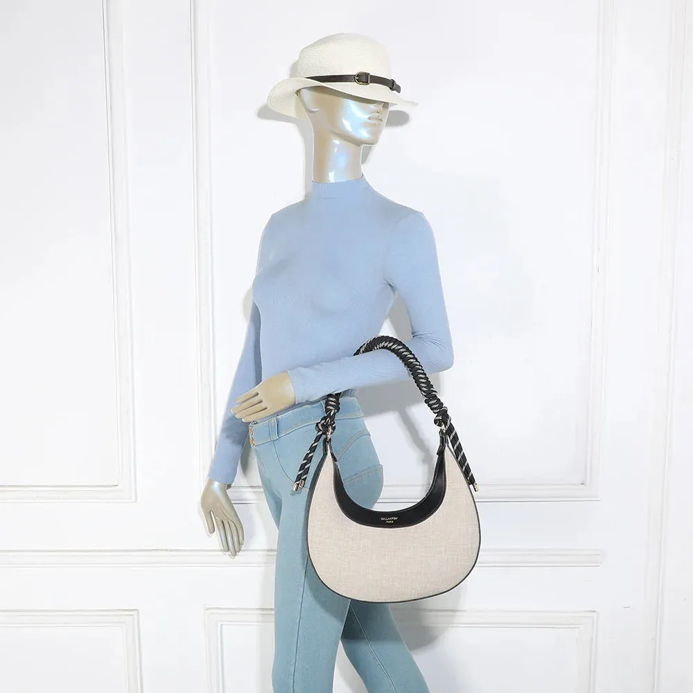 Gallantry Vena sac épaule Beige demi-lune