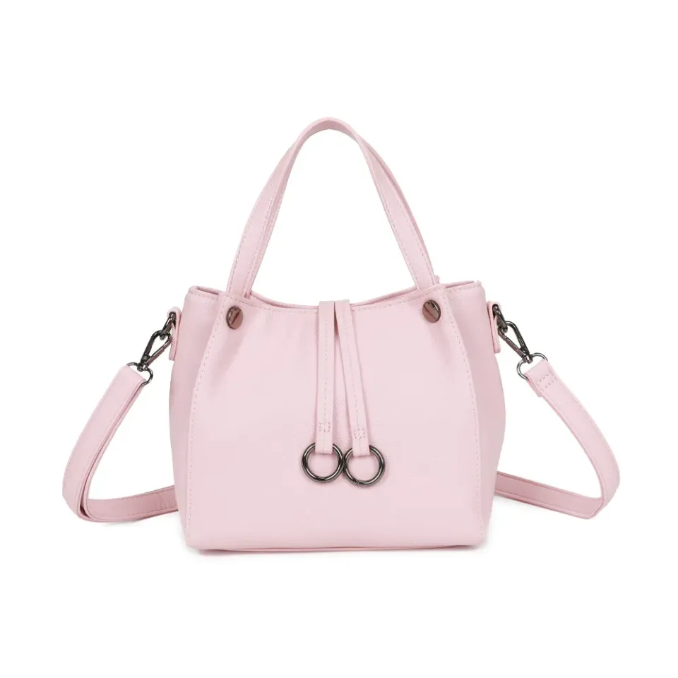 Gallantry Mini Léna petit sac à main rose grainé