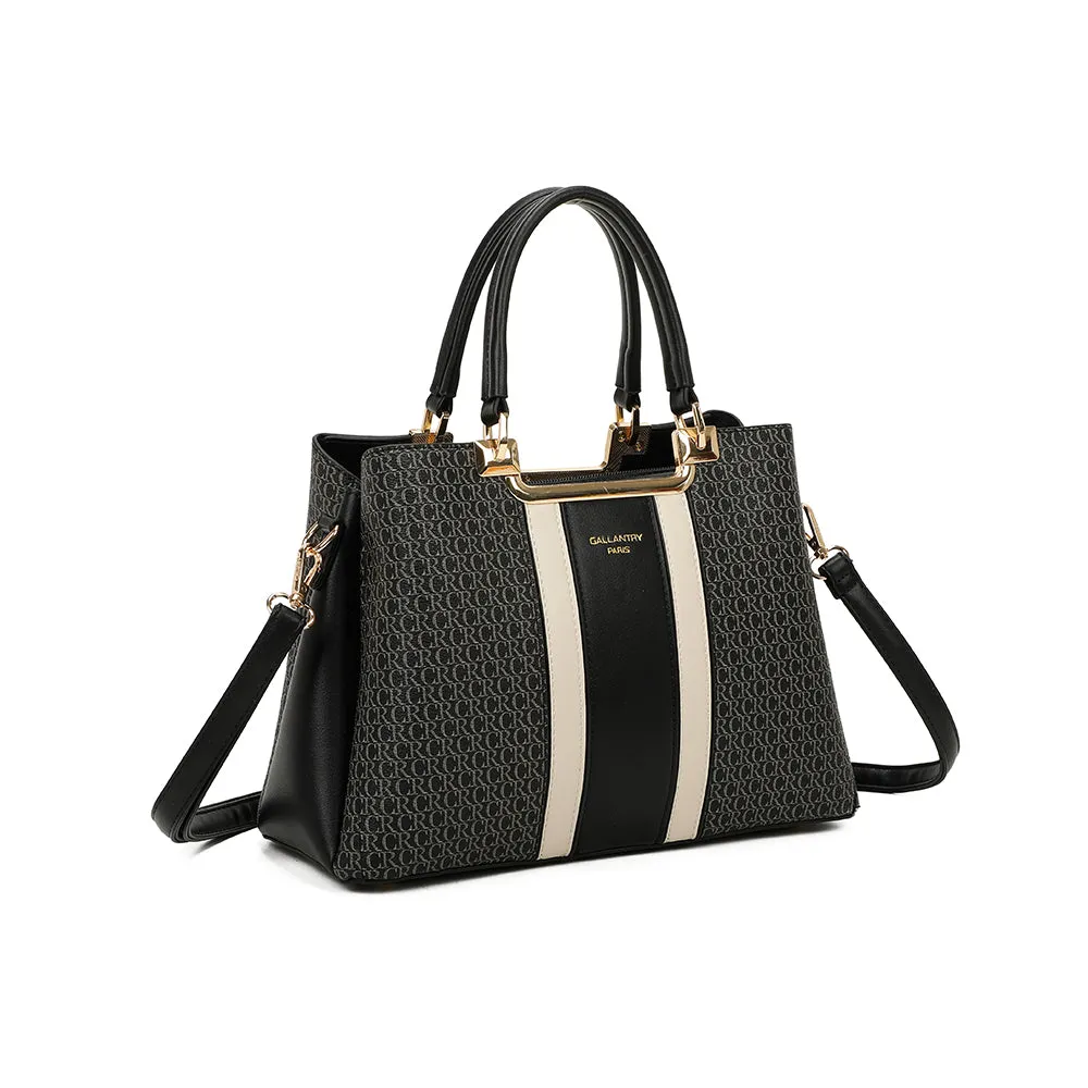 Gallantry Paris Monogram Chic sac à main Beige/Taupe monogramme