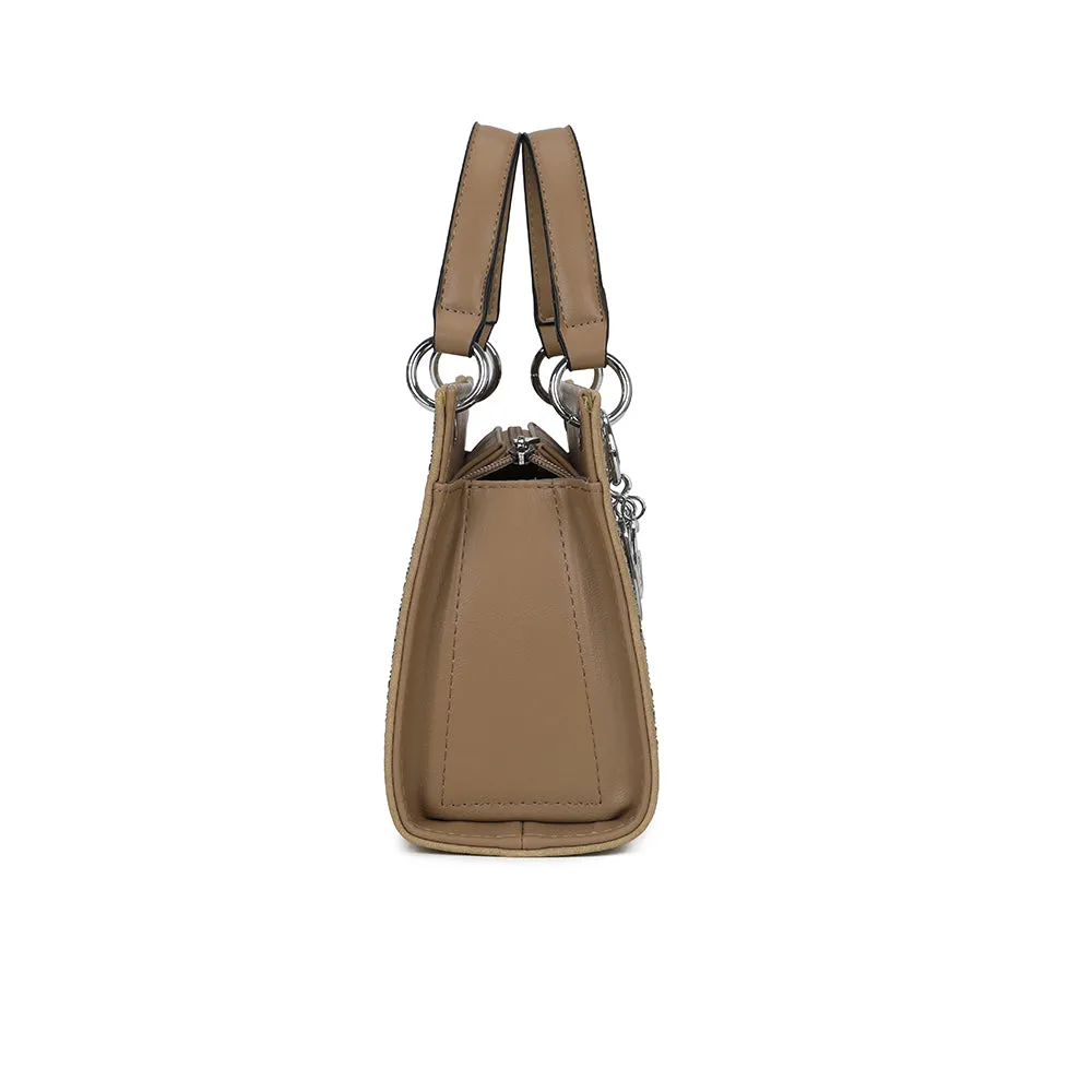 Gallantry Paris Sélène sac à main losanges bijou