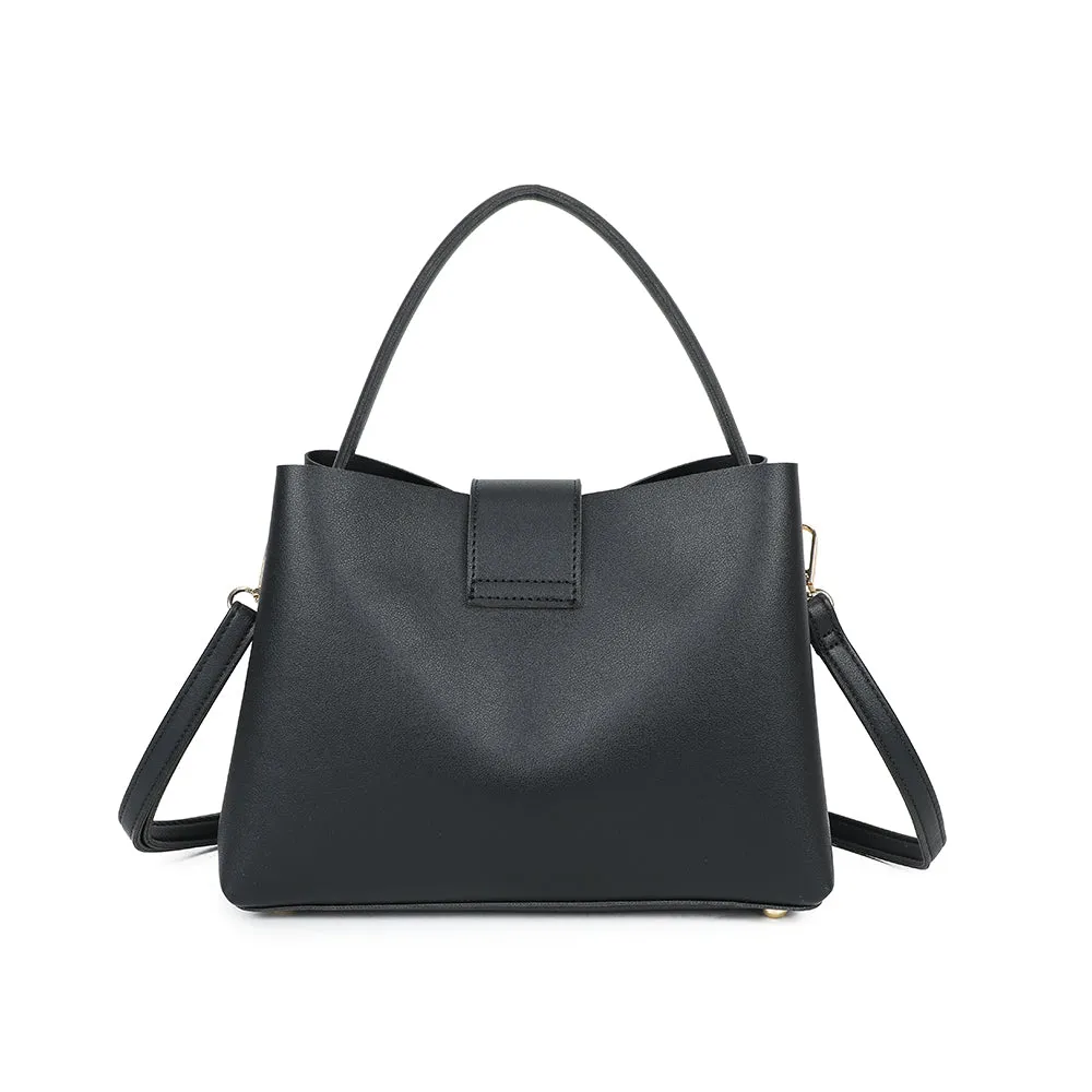 Gallantry Paris La Astoria sac à main bandoulière noir vegan