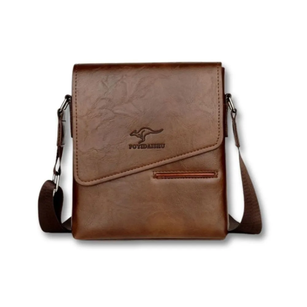 Maison Sacoches Aris sacoche homme marron cuir PU