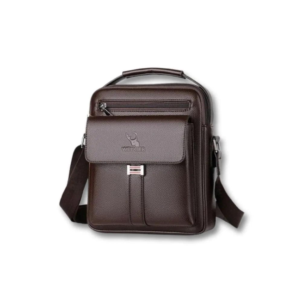 Maison Sacoches Orion sacoche homme cuir marron