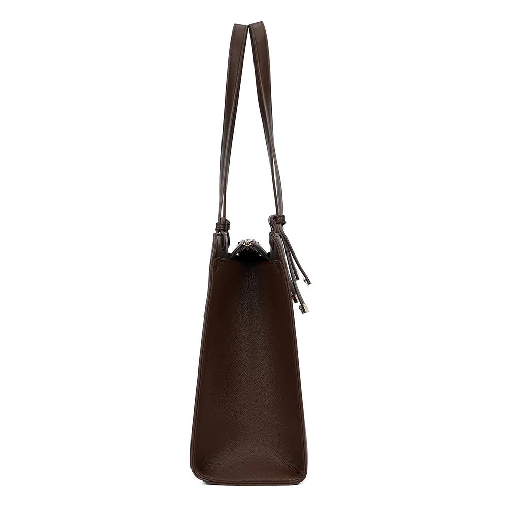 Gallantry Paris Le Orsay grand sac cabas Coffee grainé