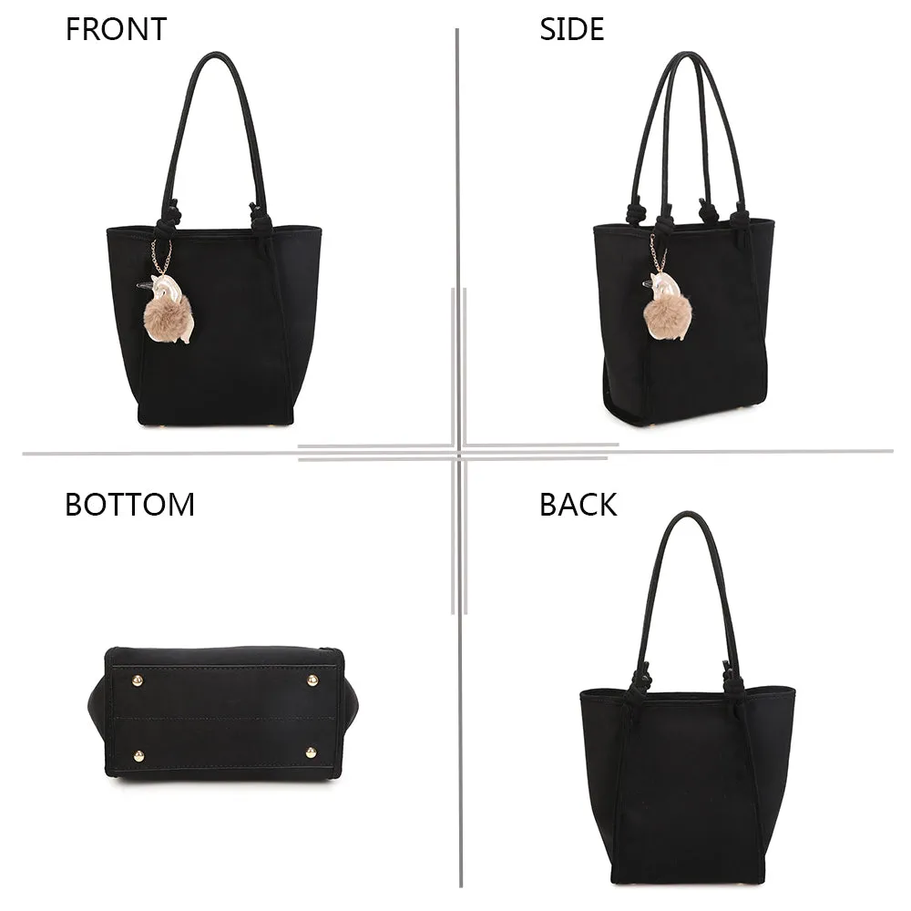 Gallantry Paris Noéva sac cabas noir vertical