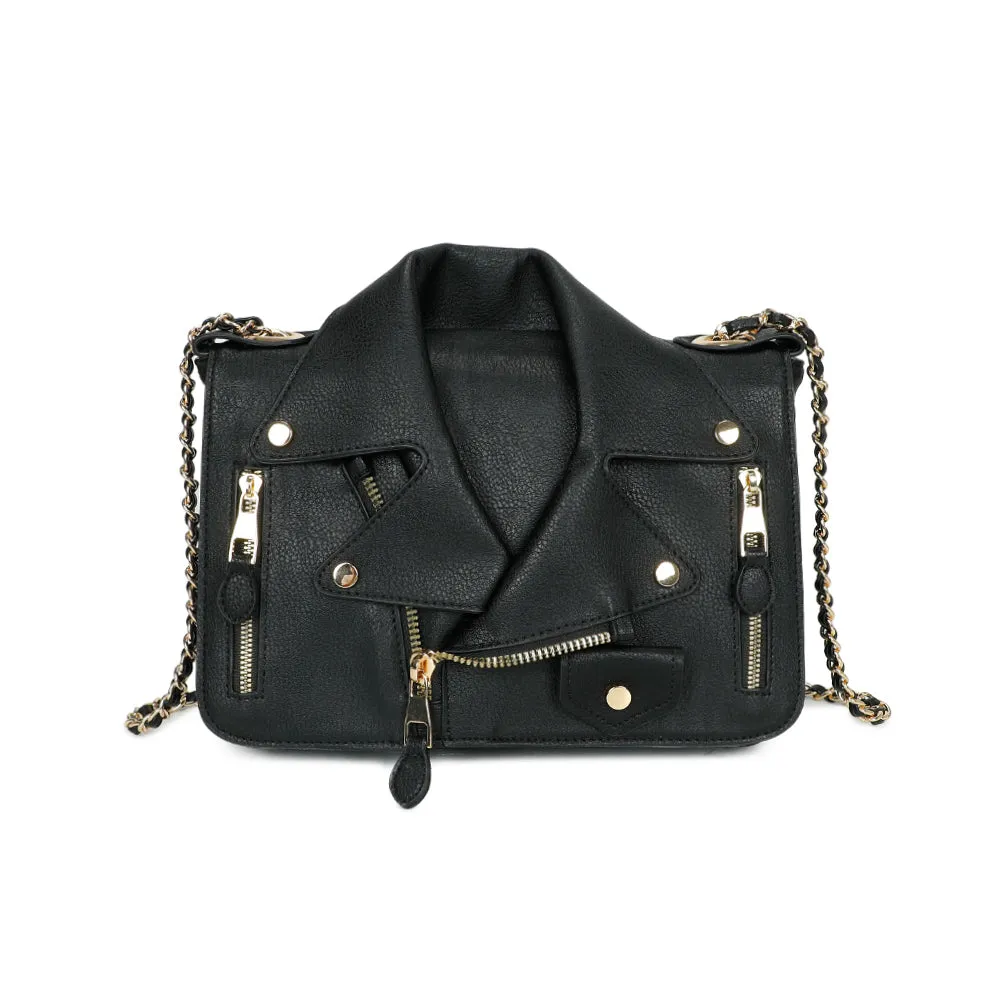 Gallantry Paris Sky Rider sac à main noir biker