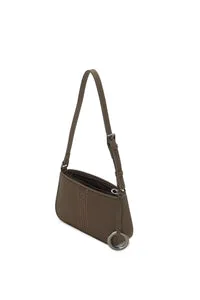 O bag Verbier sac bandoulière chocolat fermeture zippée