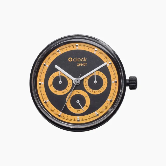 O bag O Clock Great mécanisme Racing orange fluo