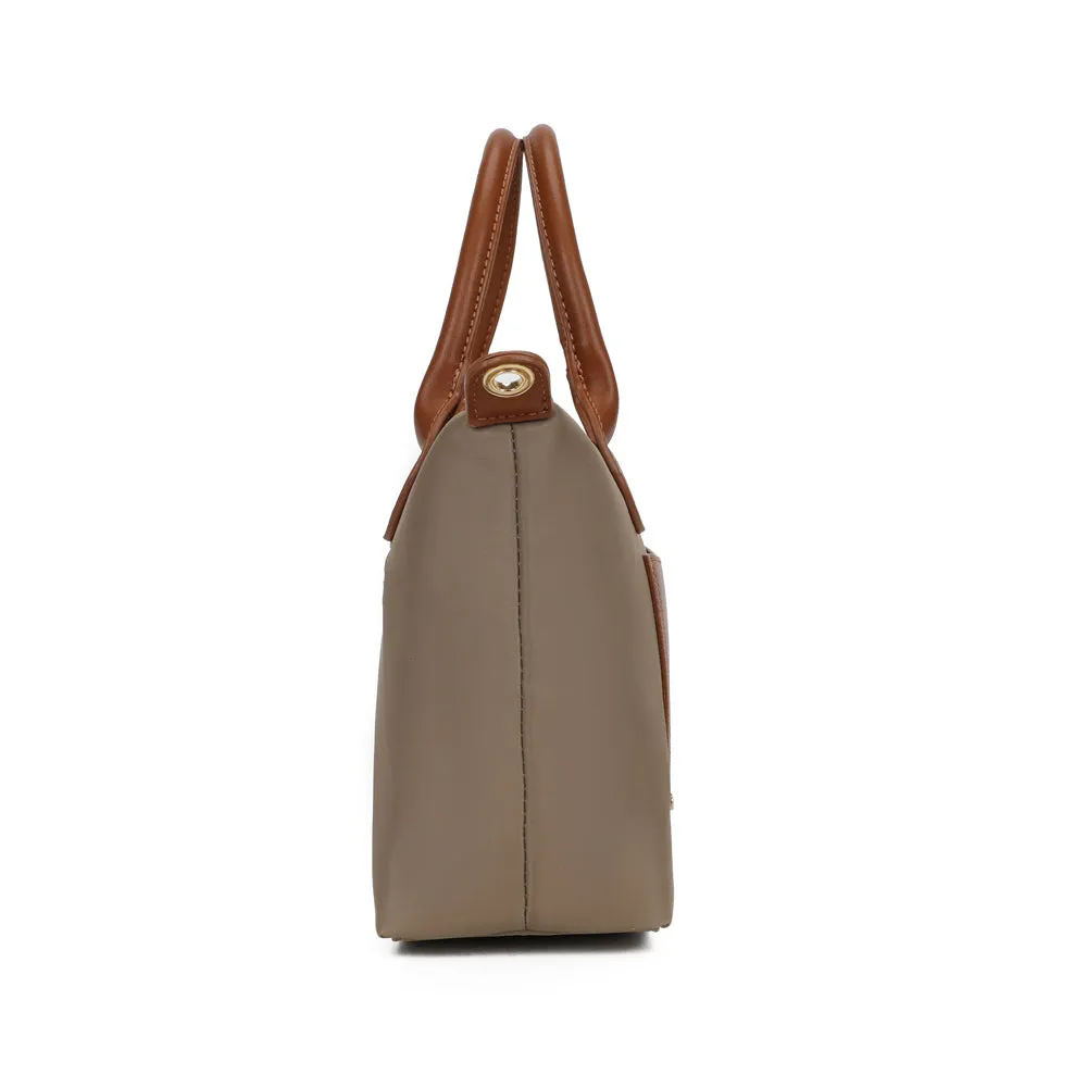 Gallantry Paris Le Cassien sac à main taupe toile