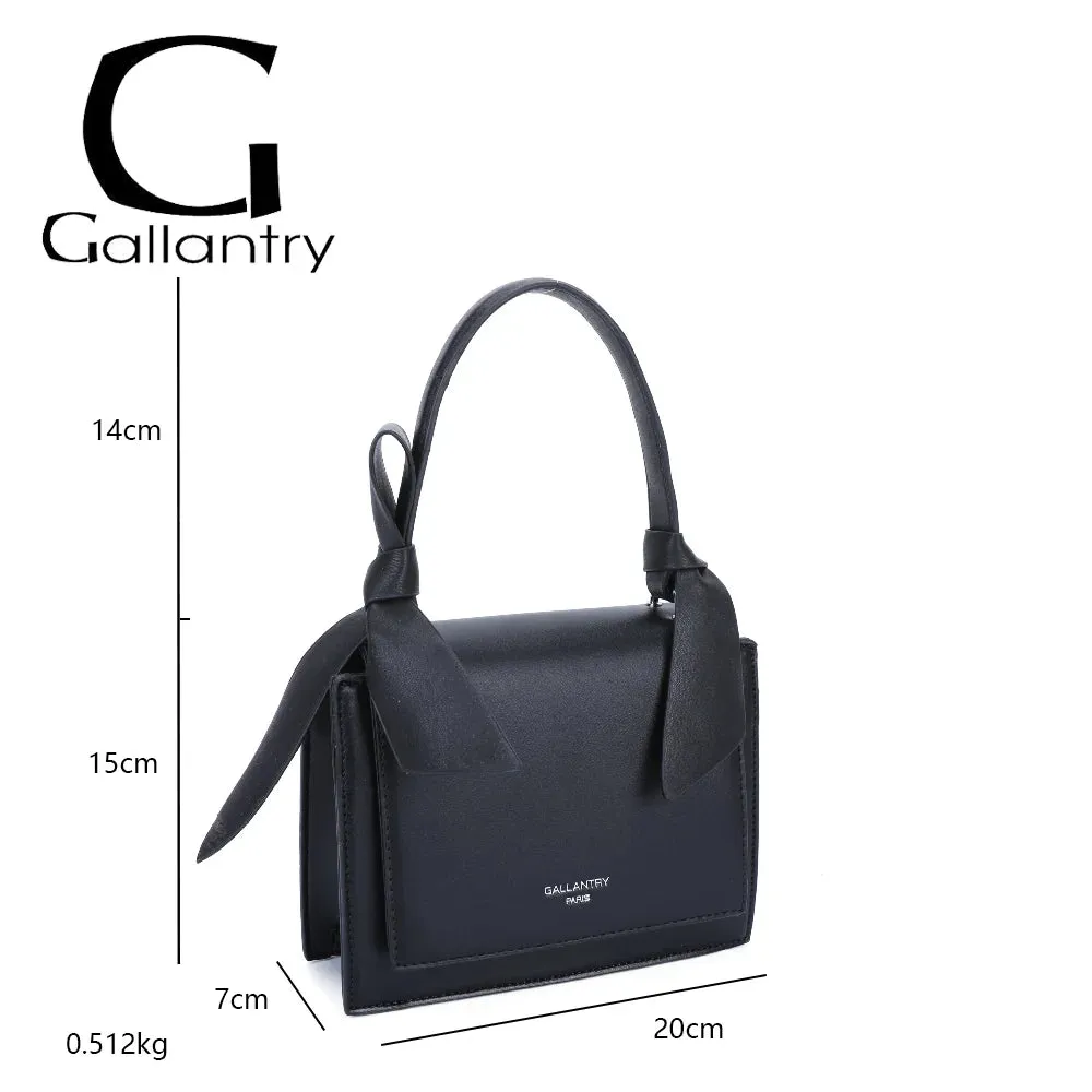 Gallantry Paris Mignonne mini sac beige nœuds