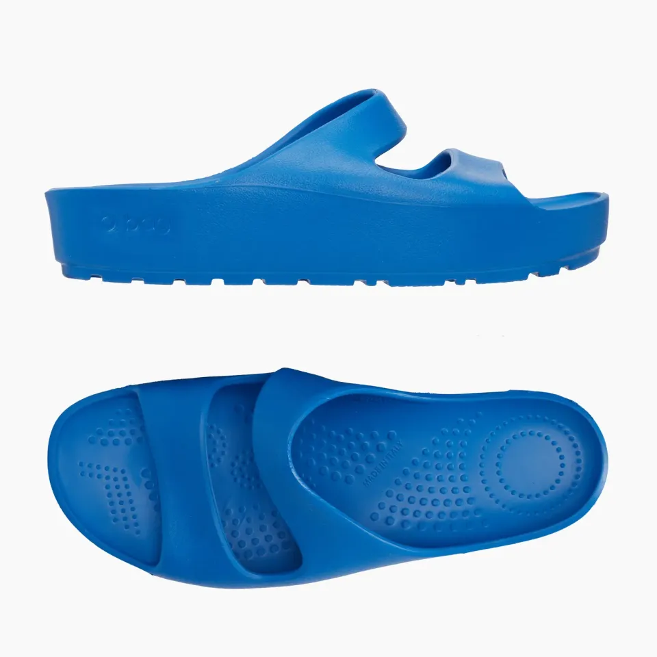 O bag O Shoes High sandales bleu impérial EVA
