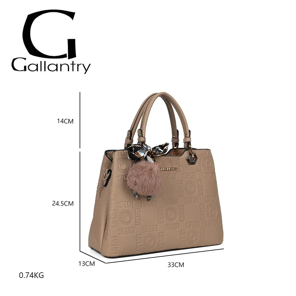 Gallantry Paris Élégance Roma sac à main taupe