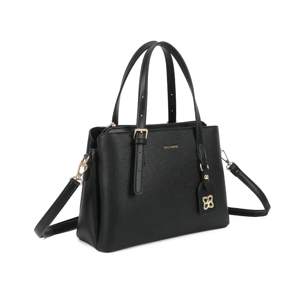 Gallantry Jardin Secret sac à main noir charm floral