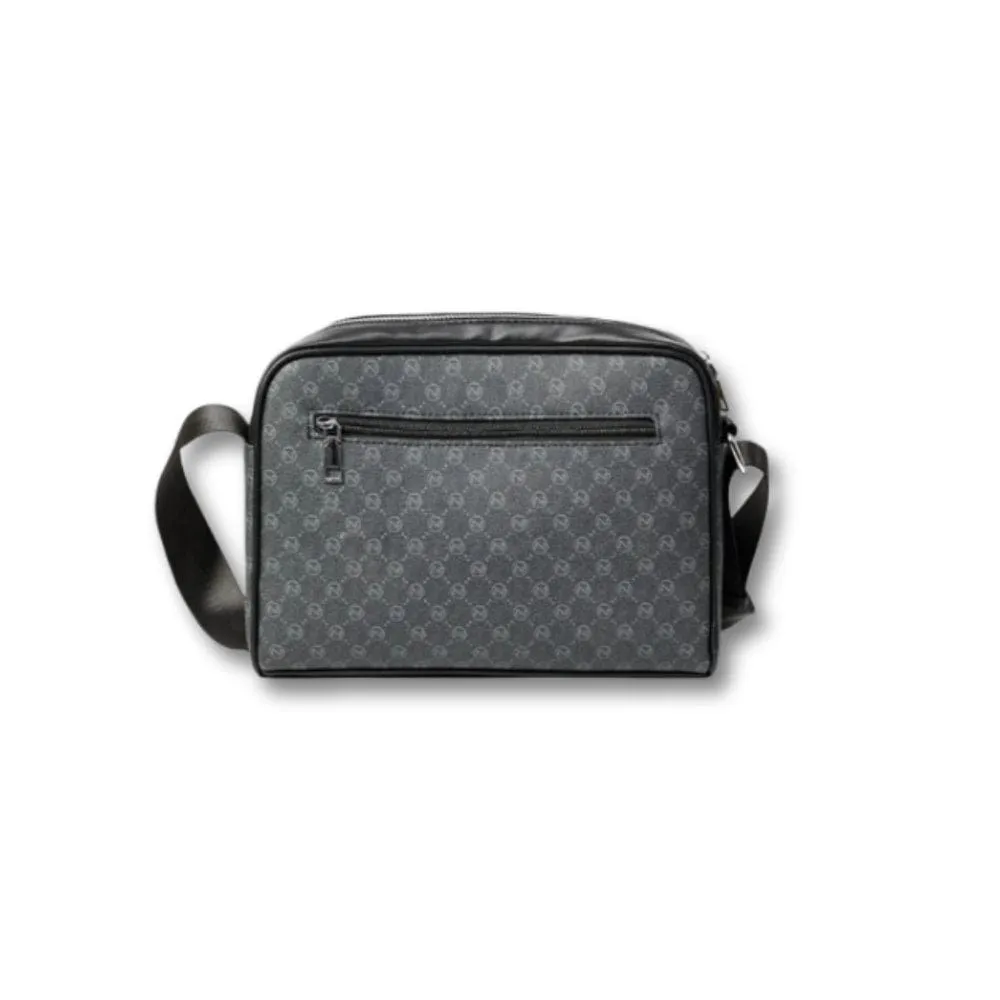 Maison Sacoches Ismar sacoche tissu noir 28 cm