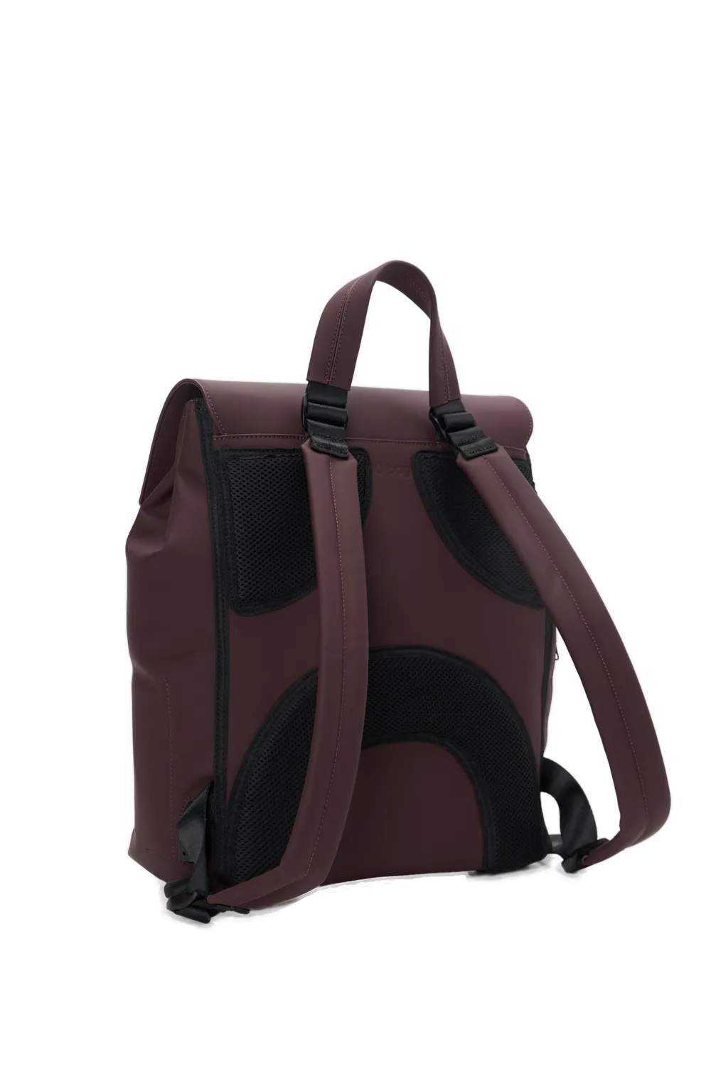 O bag Livigno sac à dos tissu gommé bordeaux