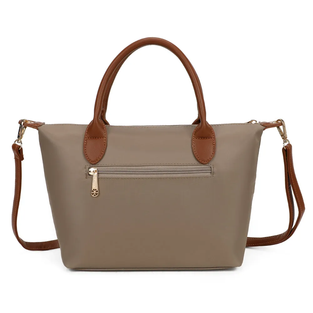 Gallantry Paris Le Cassien sac à main taupe toile