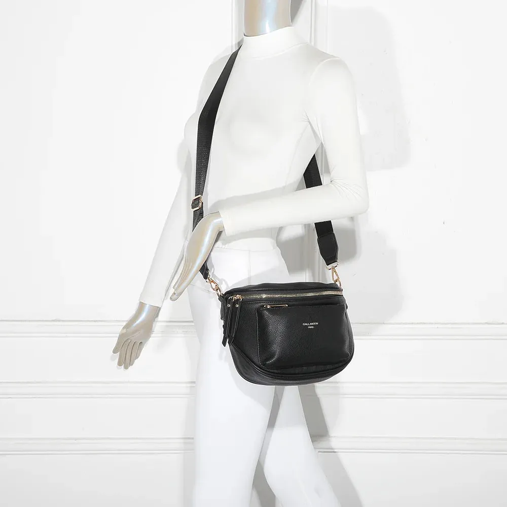 Gallantry Paris Glamour sac banane simili noir