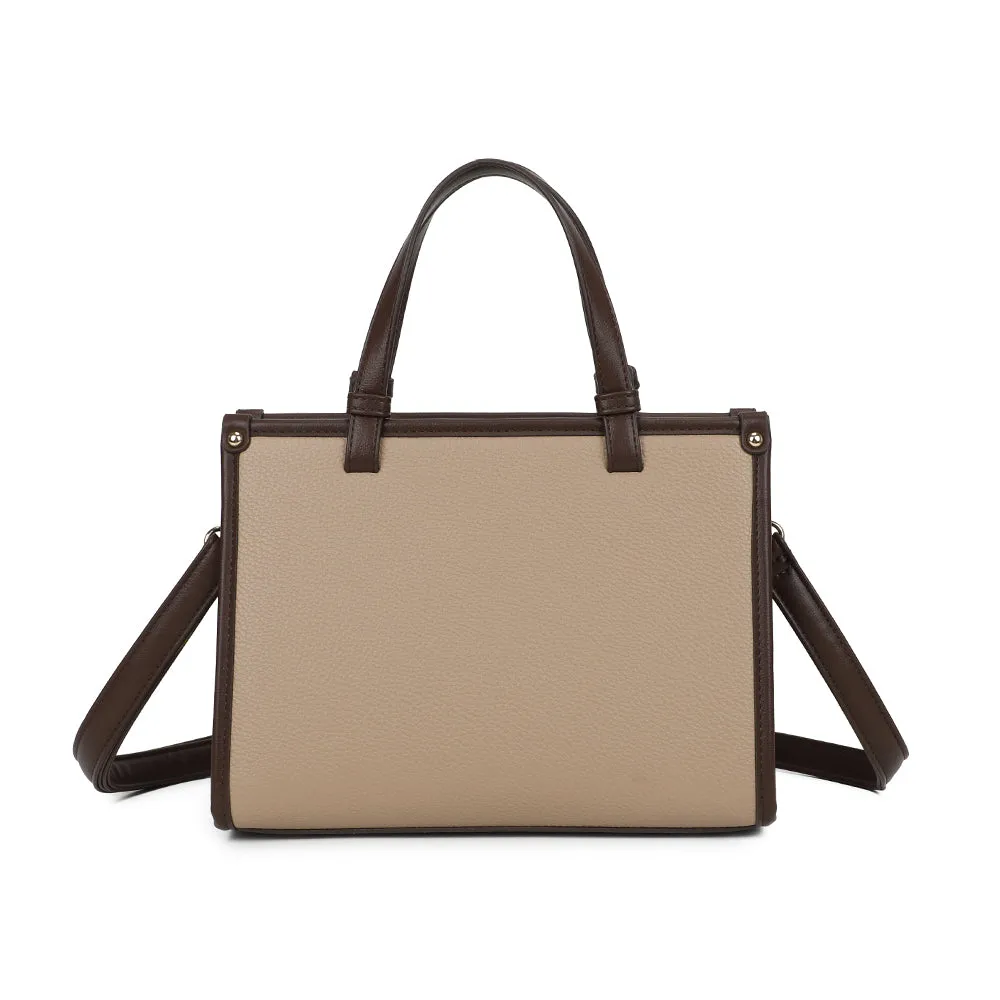 Gallantry Paris Soranio sac à main taupe grainé