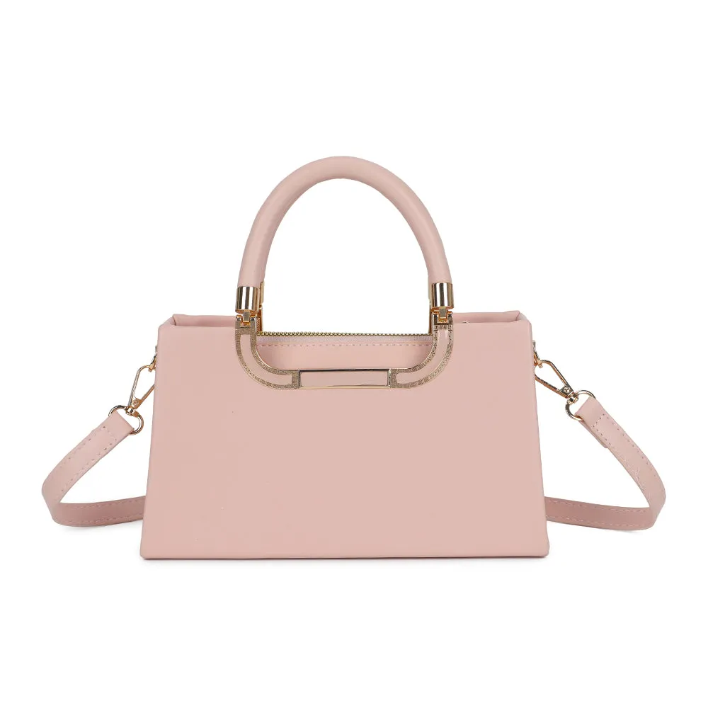 Gallantry Paris La Prima sac à main rose rigide