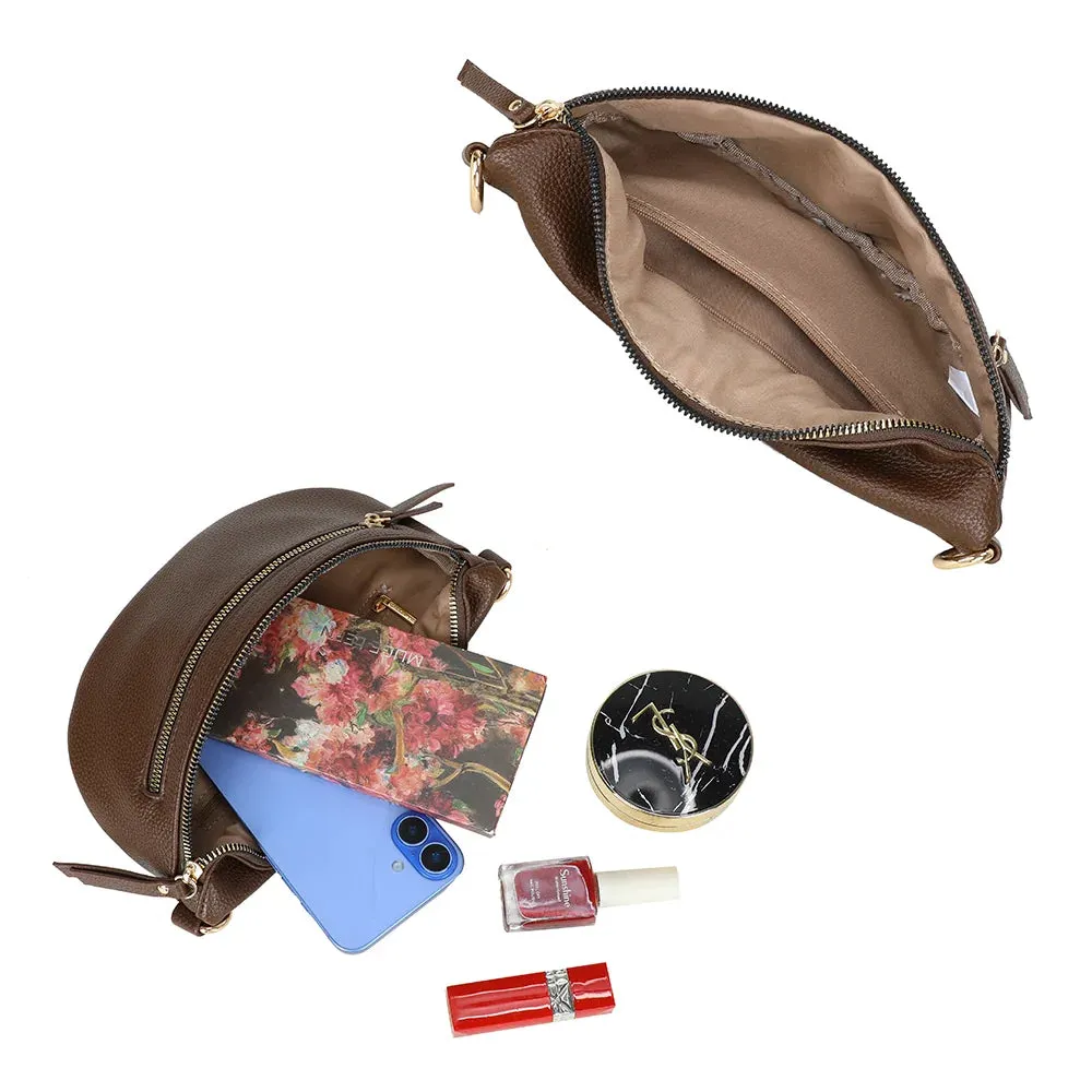 Gallantry Elégia sac banane coffee textile