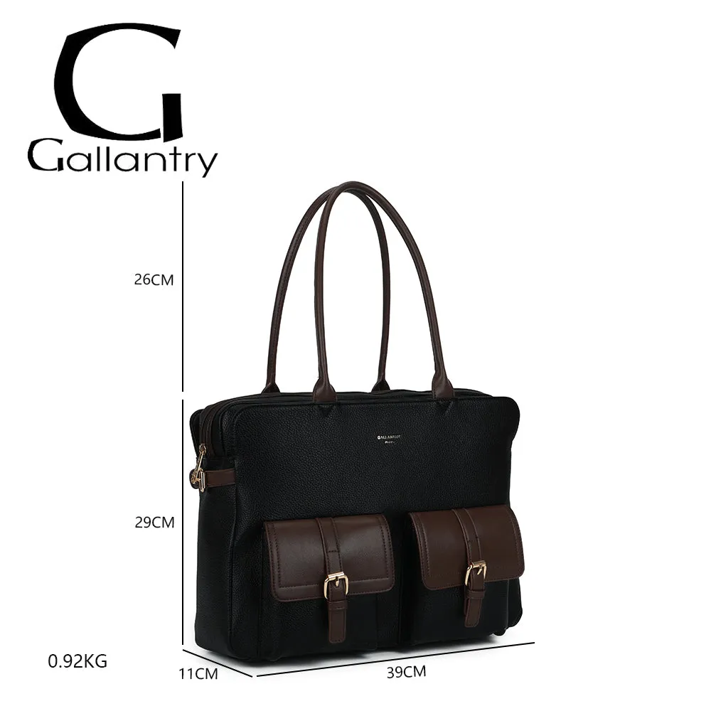 Gallantry Paris Monroe sac cabas coffee zippé