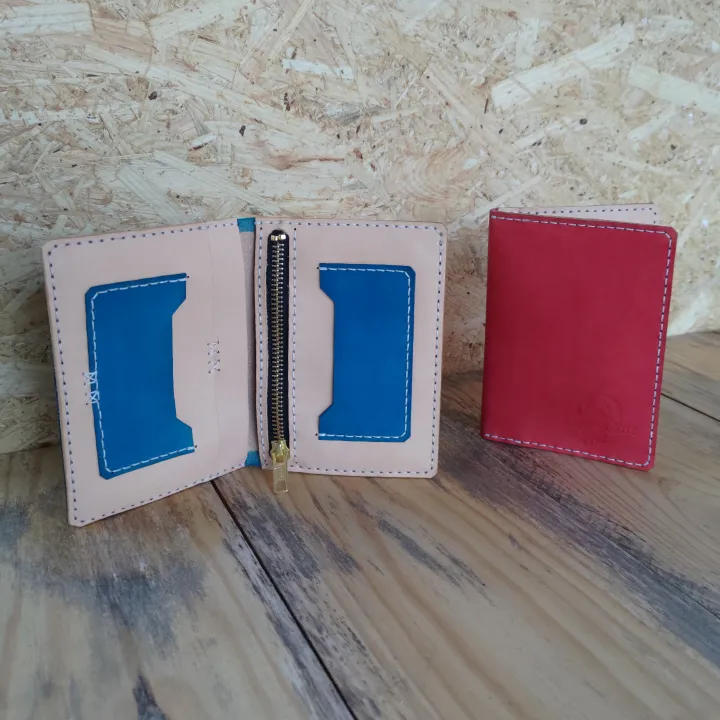 CagnaCuir Atelier Big Boss portefeuille cuir splash 8 cartes