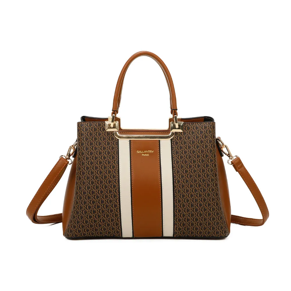 Gallantry Paris Monogram Chic sac à main Beige/Taupe monogramme