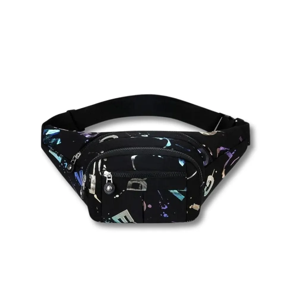 Maison Sacoches Tessa sac banane bleu tissu léger