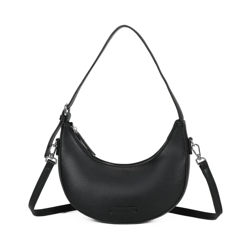 Gallantry Paris Cyra sac demi-lune Noir léger