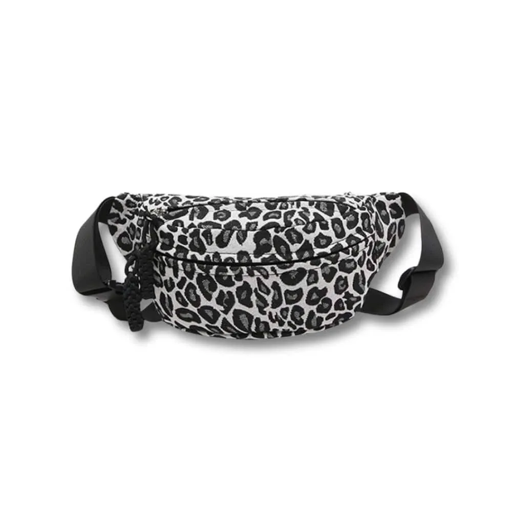 Maison Sacoches Savanna Sac Banane Femme Léopard