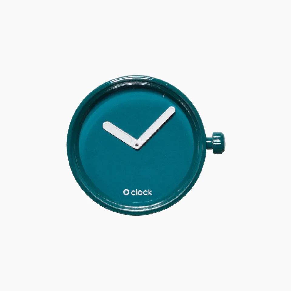 O Clock mécanisme Tone on Tone montre bleu aqua