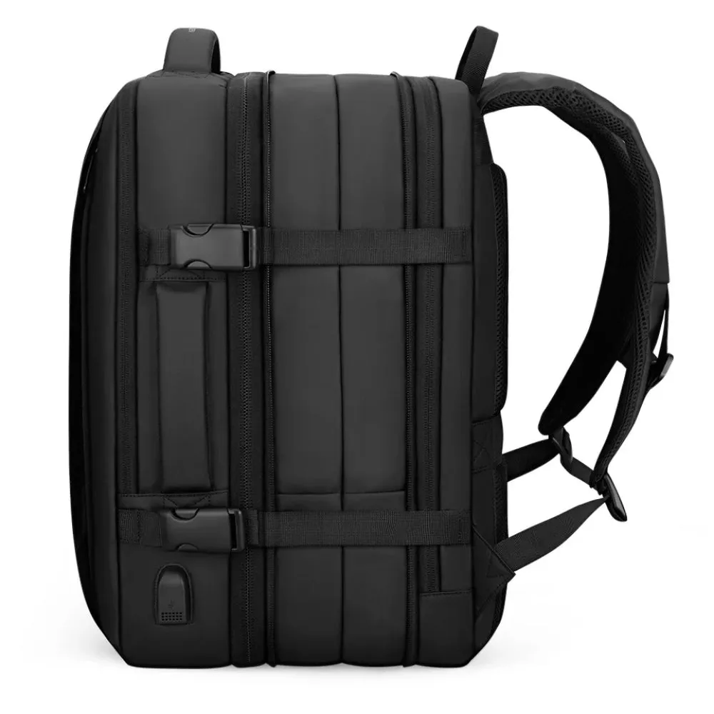 Mon Sacoche Flexium Sac à Dos Voyage Noir 20-35 L