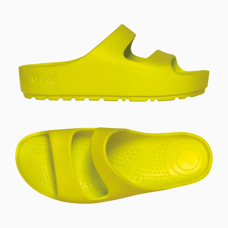 O bag O shoes high chaussures sabot lime vert clair
