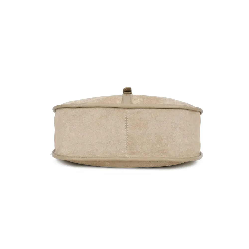 Gallantry Paris La Méorine sac cabas Taupe effet suédé