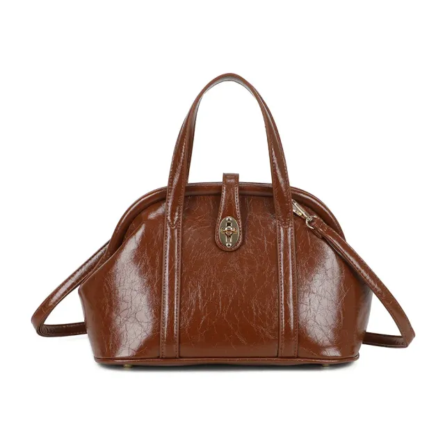 Gallantry Paris Parure sac à main vintage marron