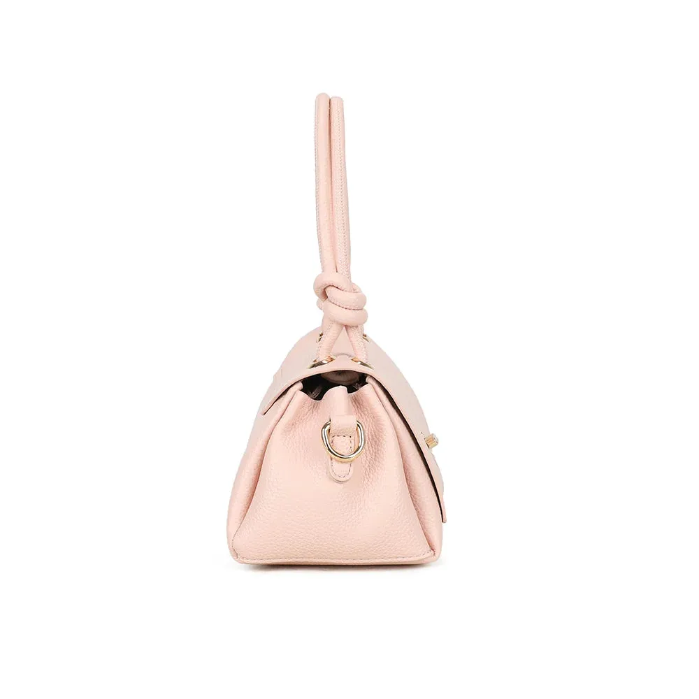 Gallantry Paris Orlina petit sac à main Taupe grainé