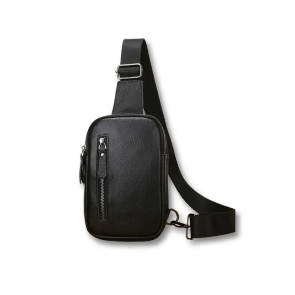 Maison Sacoches Kalen sacoche bandoulière homme noir
