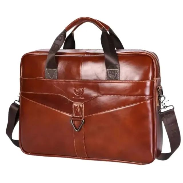 Mon Sacoche Porte Document cuir porte-documents Marron