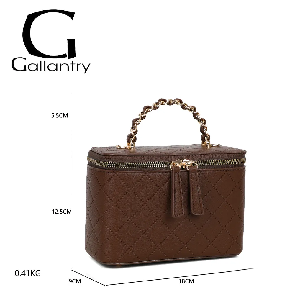Gallantry Paris Mini Bambino mini sac coffee matelassé