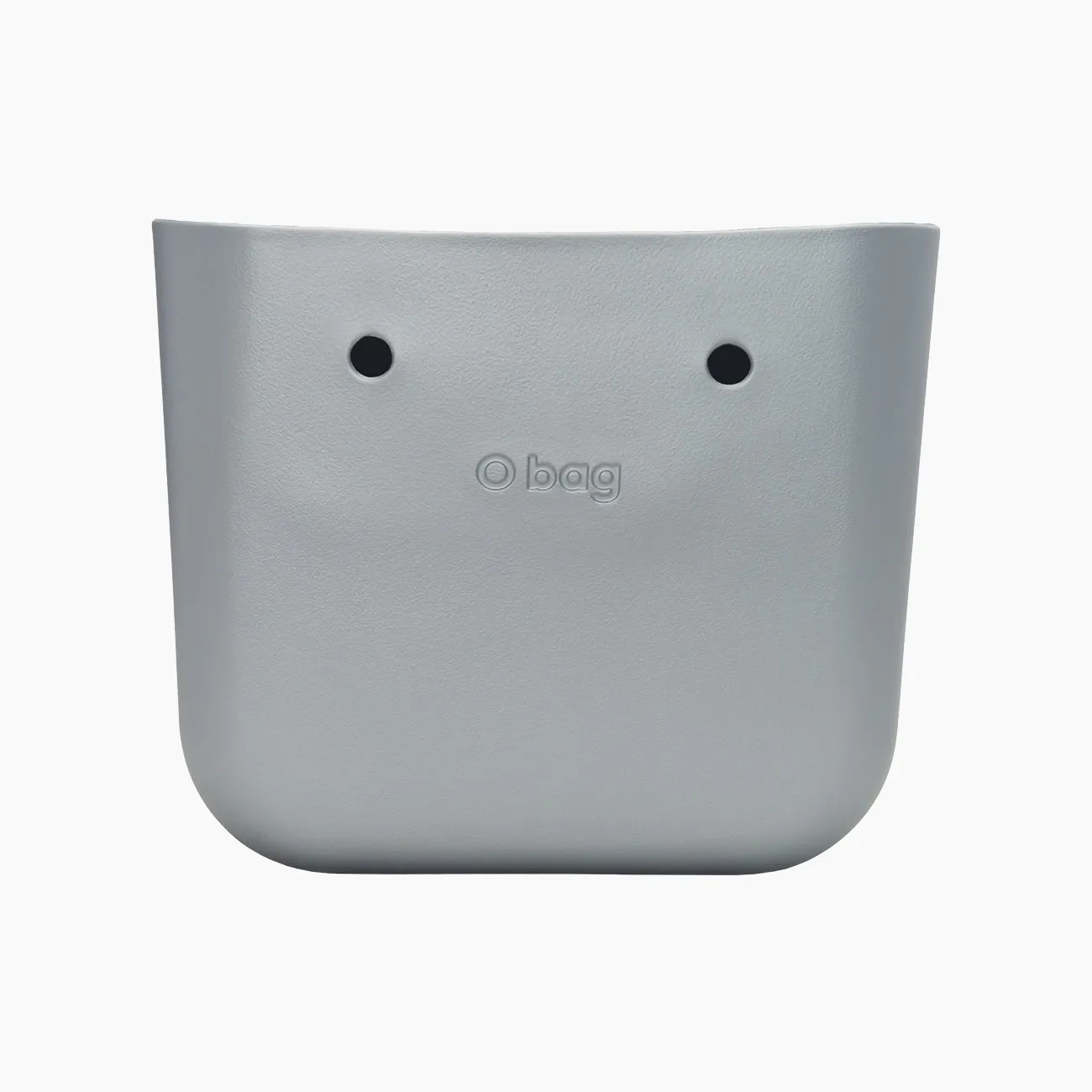 O bag coque Silver argent effet métallisé